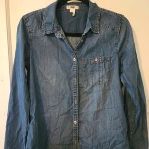 Women's Denim Button Up
